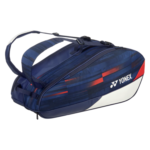Yonex Limited Pro Racquet Bag (6pcs) BA26PAEX White/ Navy/ Red