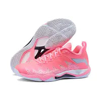 Li-Ning Gyrfalcon V HY-05 Professional Unisex Badminton Shoes AYAU007-1 Neon Rose Pink