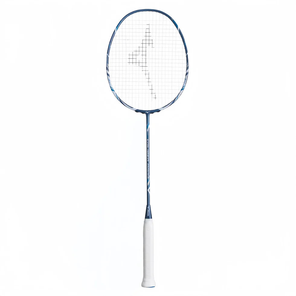 Mizuno Caliber Raise Badminton Racquet 4UG6 Blue/White (All Set)
