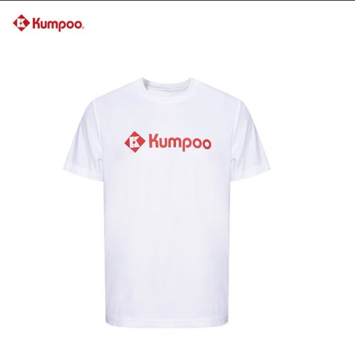 Kumpoo Apparel Unisex KW-3002 T-Shirt White (See Size Chart)