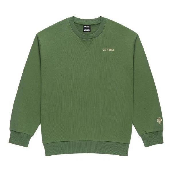Yonex 2025 Nature Series Unisex Sweat Shirt 32040EX Olive Green