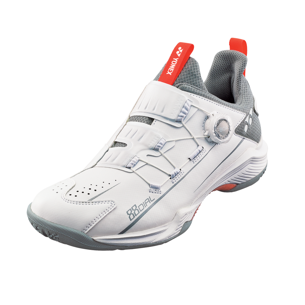 Yonex Power Cushion 88 Dial 2 宽羽毛球鞋哑光白色