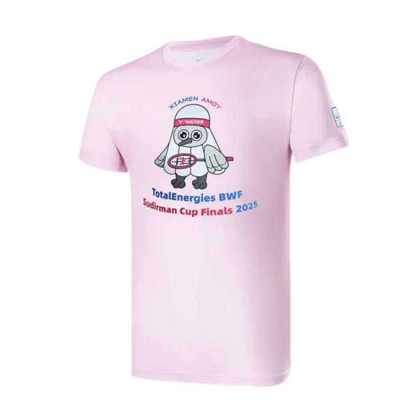 Victor 2025 Sudirman Cup Unisex T-Shirt T-SC2504 I Pink