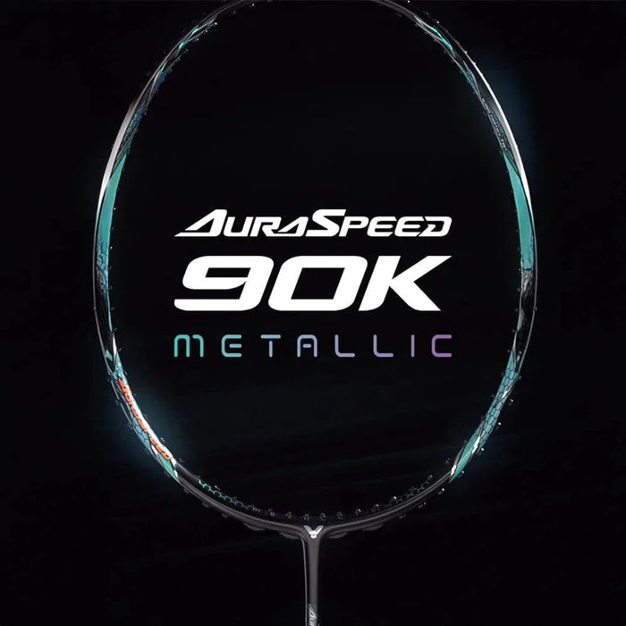 (EOFY SALE) Victor Auraspeed 90K Metallic Badminton Racquet 4UG5 Silver/Green