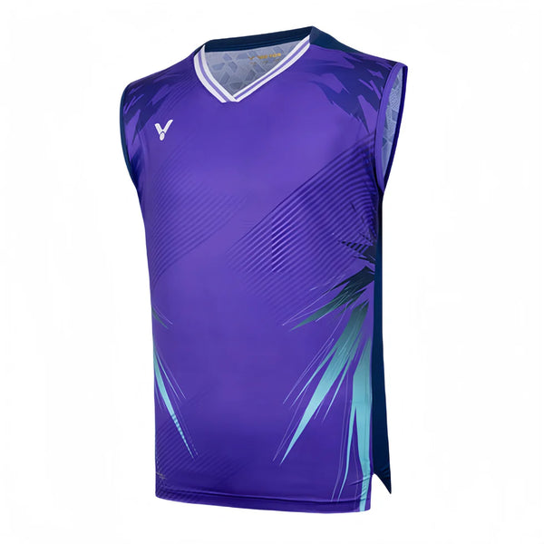 Victor LZJ Mens Tournament Sleeveless Top T-50008 J Purple