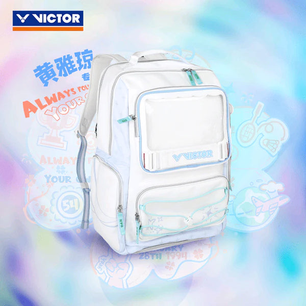 Victor × HYQ Backpack BR5058HYQ White/Blue