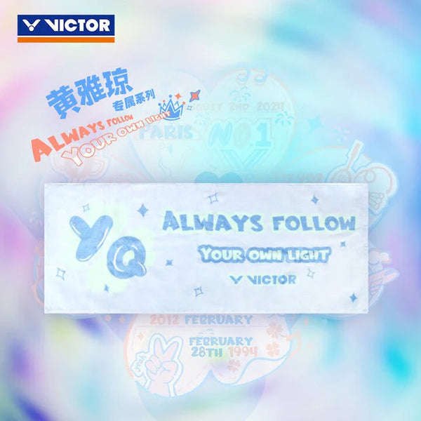 Victor x HYQ Sports Towel TW505HYQ M Blue