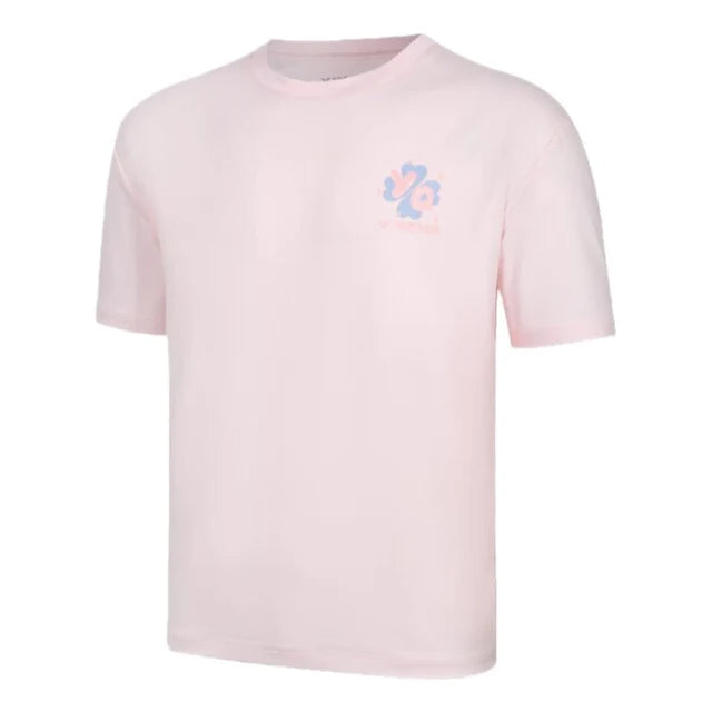 VICTOR x HYQ Collection T-501HYQ I Heavenly Pink unisex badminton T-shirt