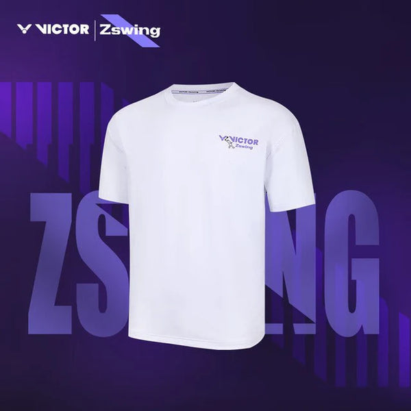 Victor X ZSW Unisex T-Shirt T-501ZSW A White