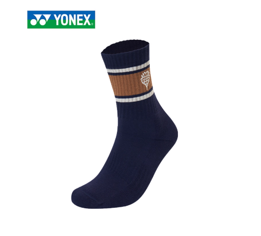 Yonex 2025 Nature Series Unisex Sport Crew Socks 19251EX Indigo Marine