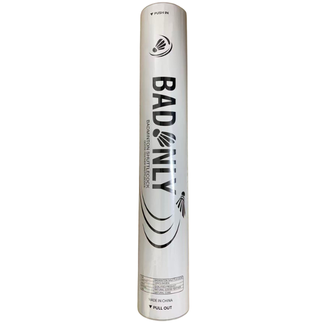 BADONLY Shuttlecocks White Label Speed 78 One Dozen