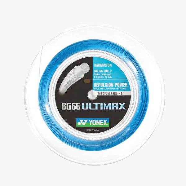 Yonex BG66 Ultimax Badminton String Blue 200M