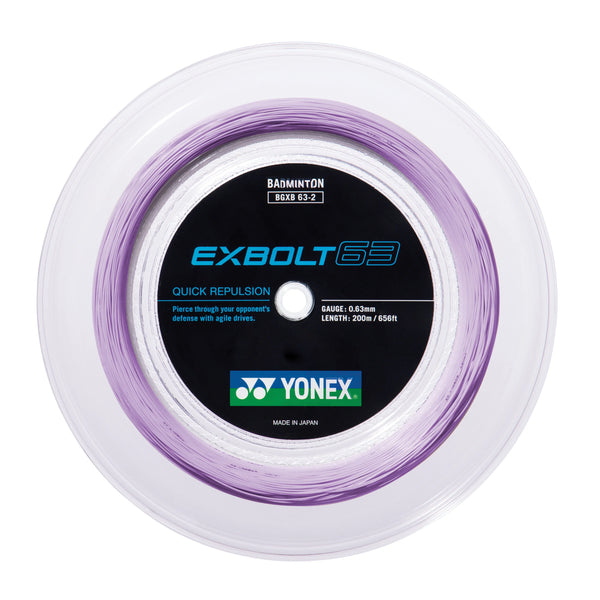 Yonex Exbolt 63 Badminton String Lavender 200M