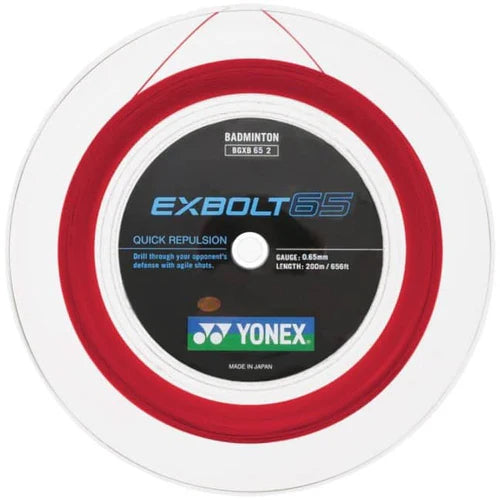 Yonex Exbolt65 Badminton String（200M Coil)