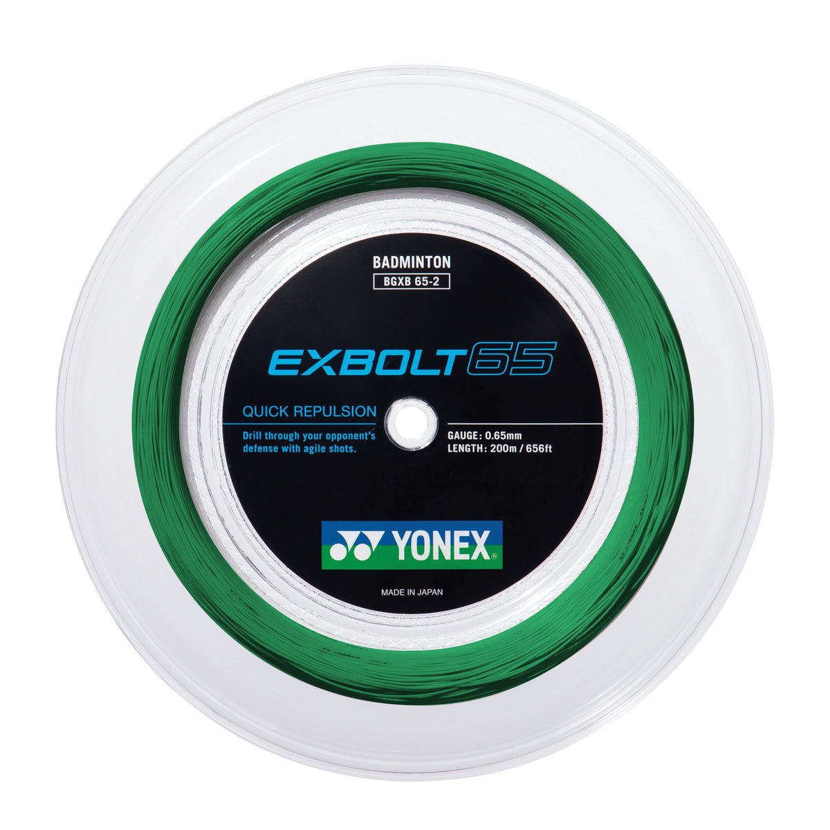 Yonex Exbolt65 Badminton String（200M Coil)