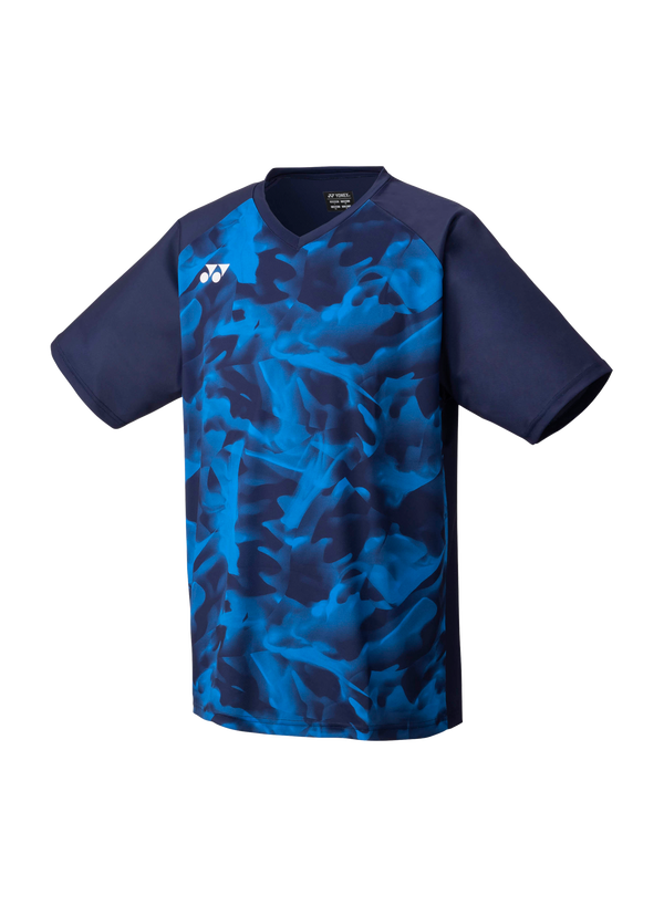 Yonex 2025 Men's Crew Neck Shirt YM0033EX Navy Blue