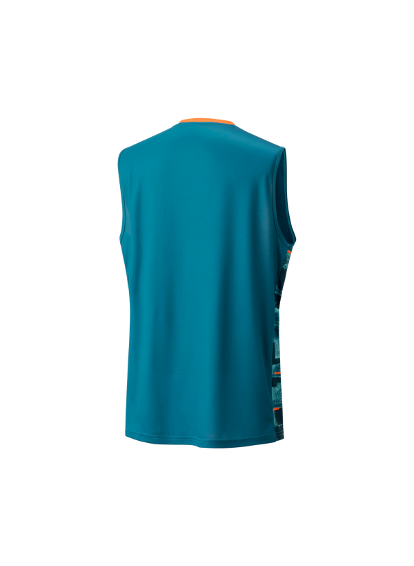 Yonex 2025 Men's Sleeveless Top YM0035EX Blue Green