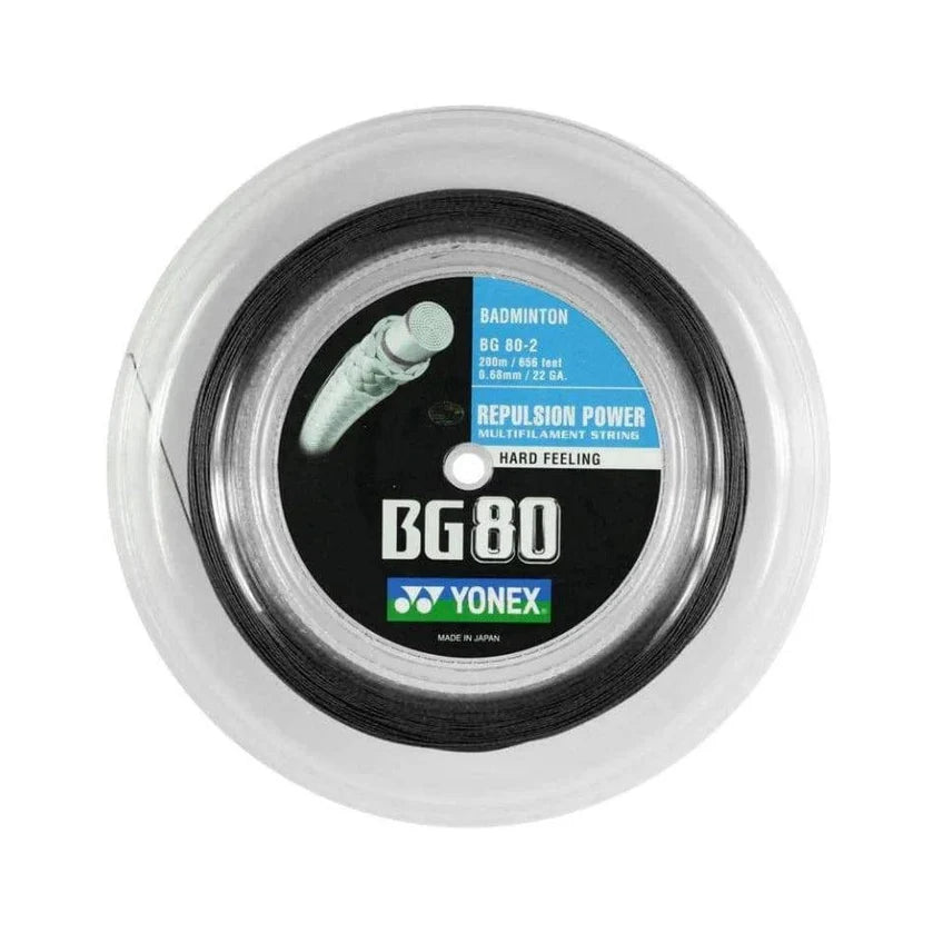 Yonex BG80 Badminton String (200m Coil)