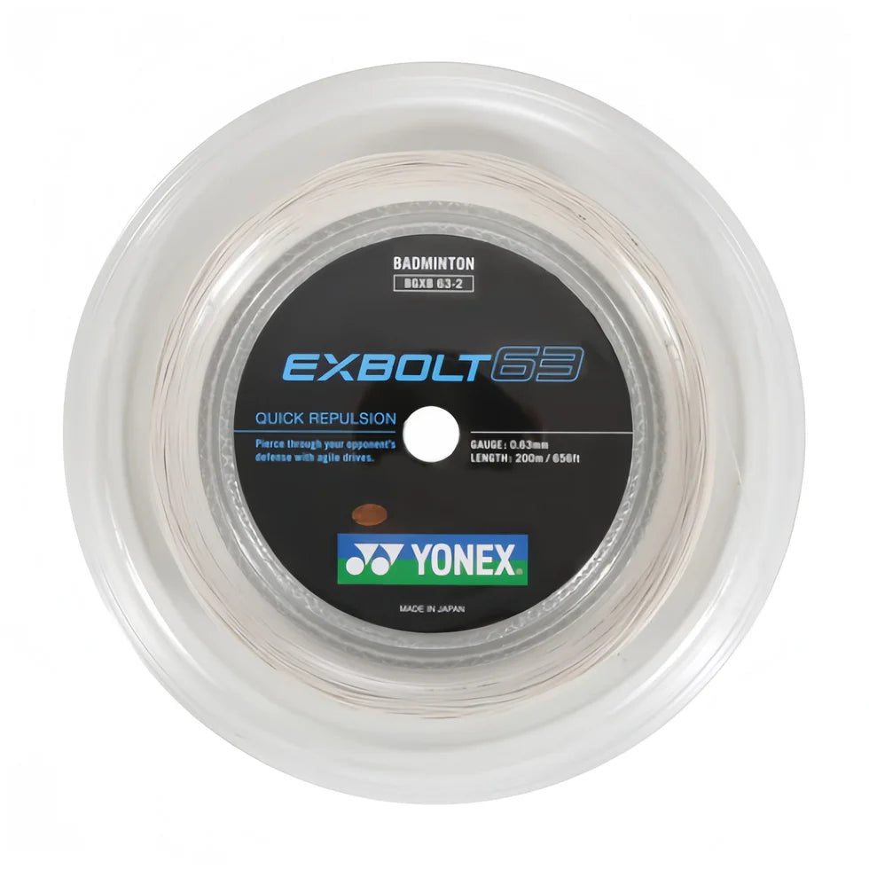 Yonex Exbolt 63 Badminton String  (200M Coil)