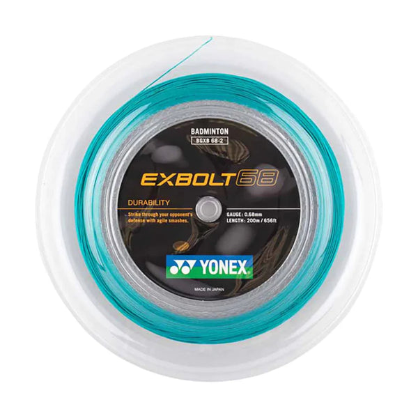 Yonex Exbolt 68 Badminton String Turquoise 200M