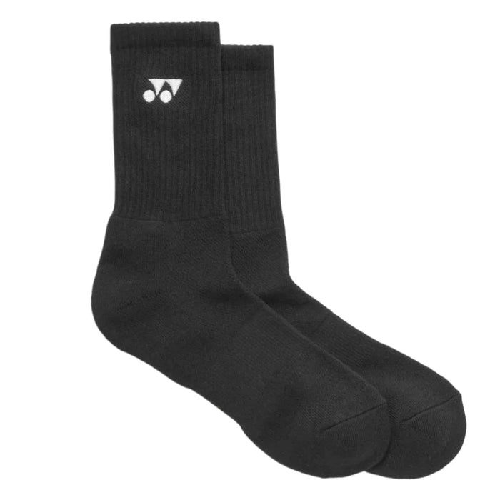 Yonex Sport Crew Socks 19256EX Black  (3 Pairs)