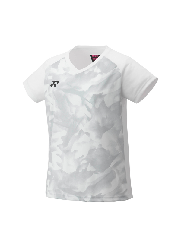 Yonex 2025 Women's Crew Neck Shirt YW0033EX White