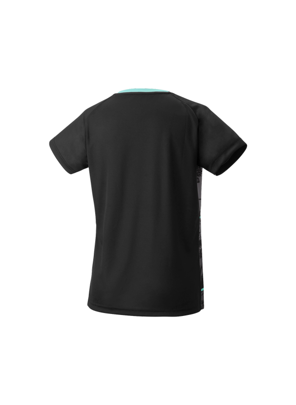Yonex 2025 Women's Crew Neck Shirt YW0034EX Black