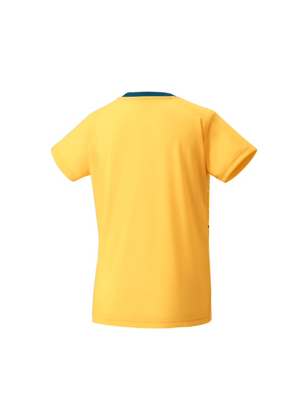 Yonex 2025 Women's Crew Neck Shirt YW0034EX Soft Yellow