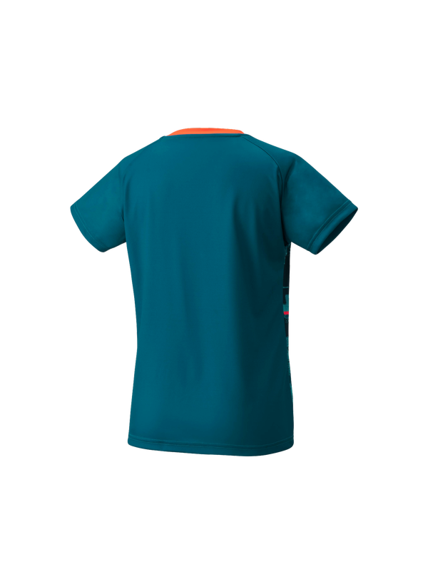 Yonex 2025 Women's Crew Neck Shirt YW0034EX Blue Green