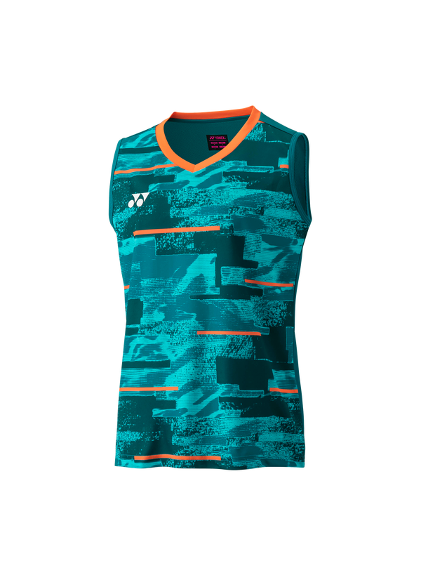 Yonex 2025 Women's Sleeveless Top YW0035EX Blue Green