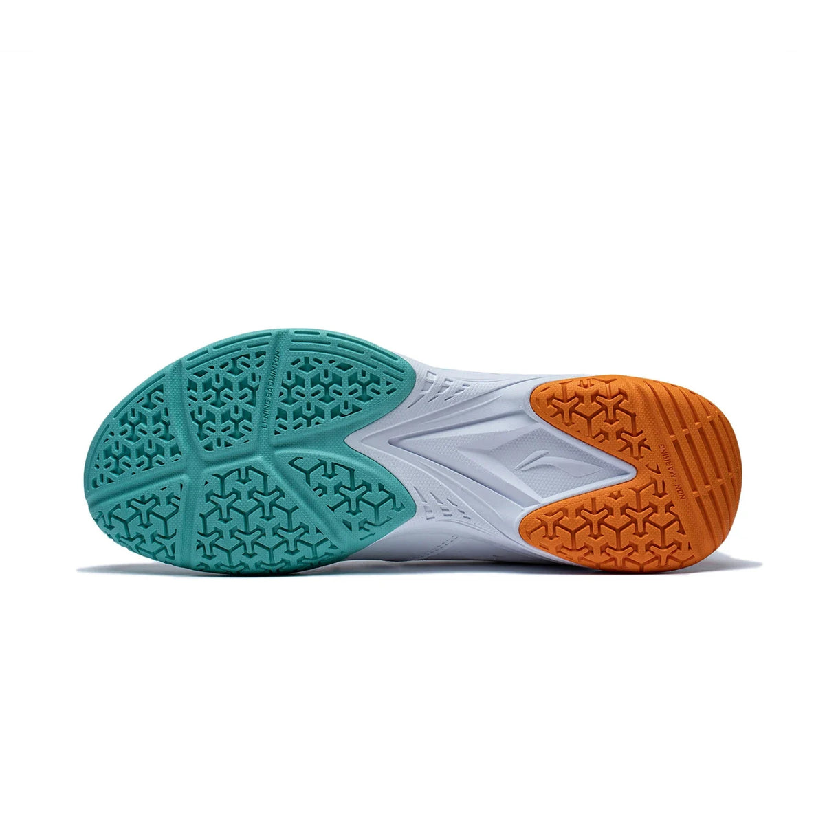 (Clearance) Li-Ning Almighty V Badminton Shoes AYTT001-2 White/Green